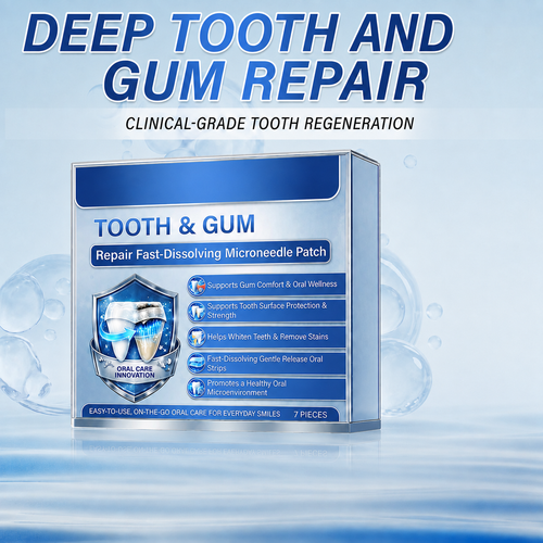 Tooth & Gum Care Fast-Dissolving Microneedle Patch✨