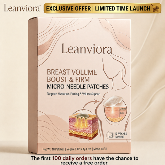 Leanviora® Targeted Breast Enhancement Advanced Nano Microneedle Patch