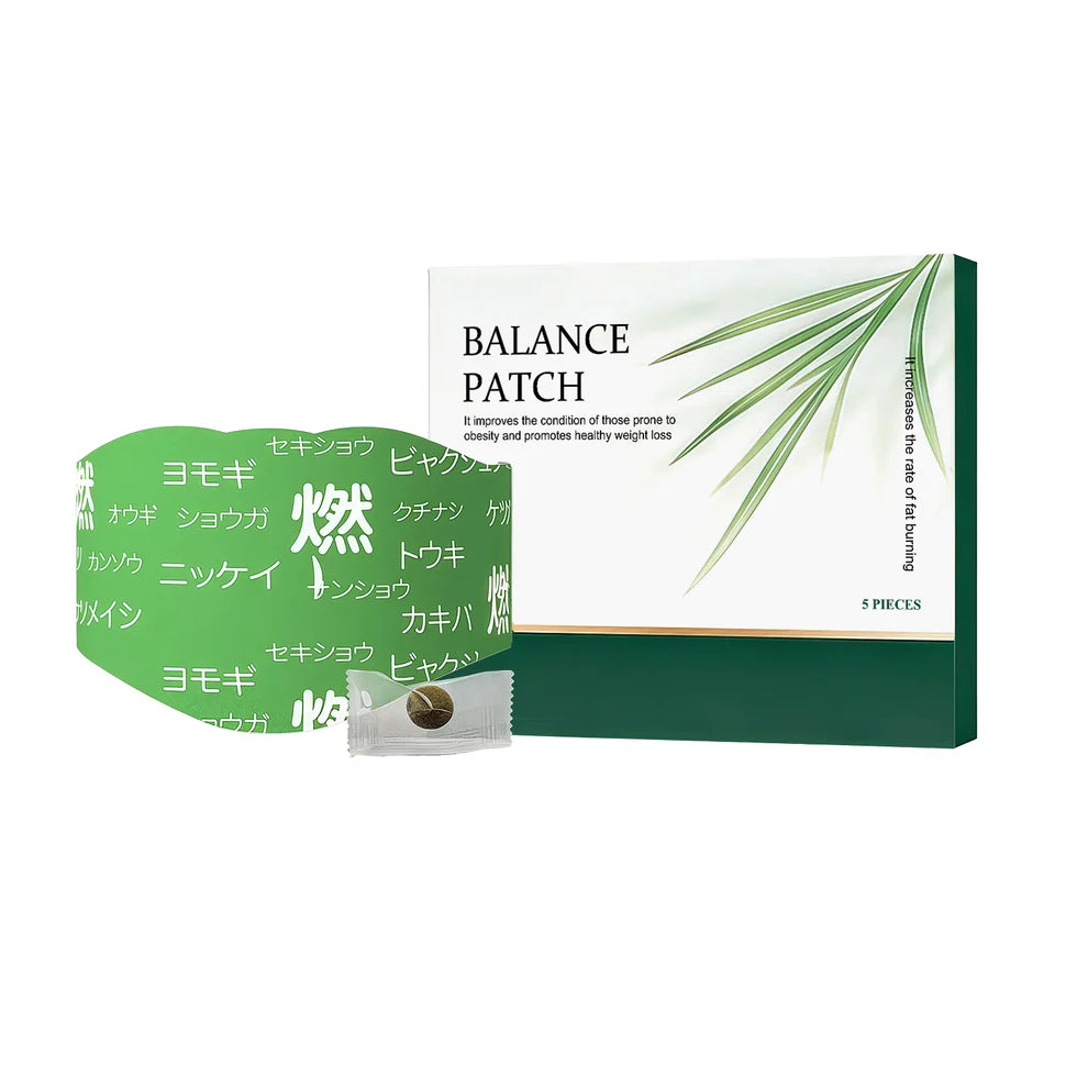 Balance Patch – Japanese Herbal Stomach Patch with Plant-Based Ingredients